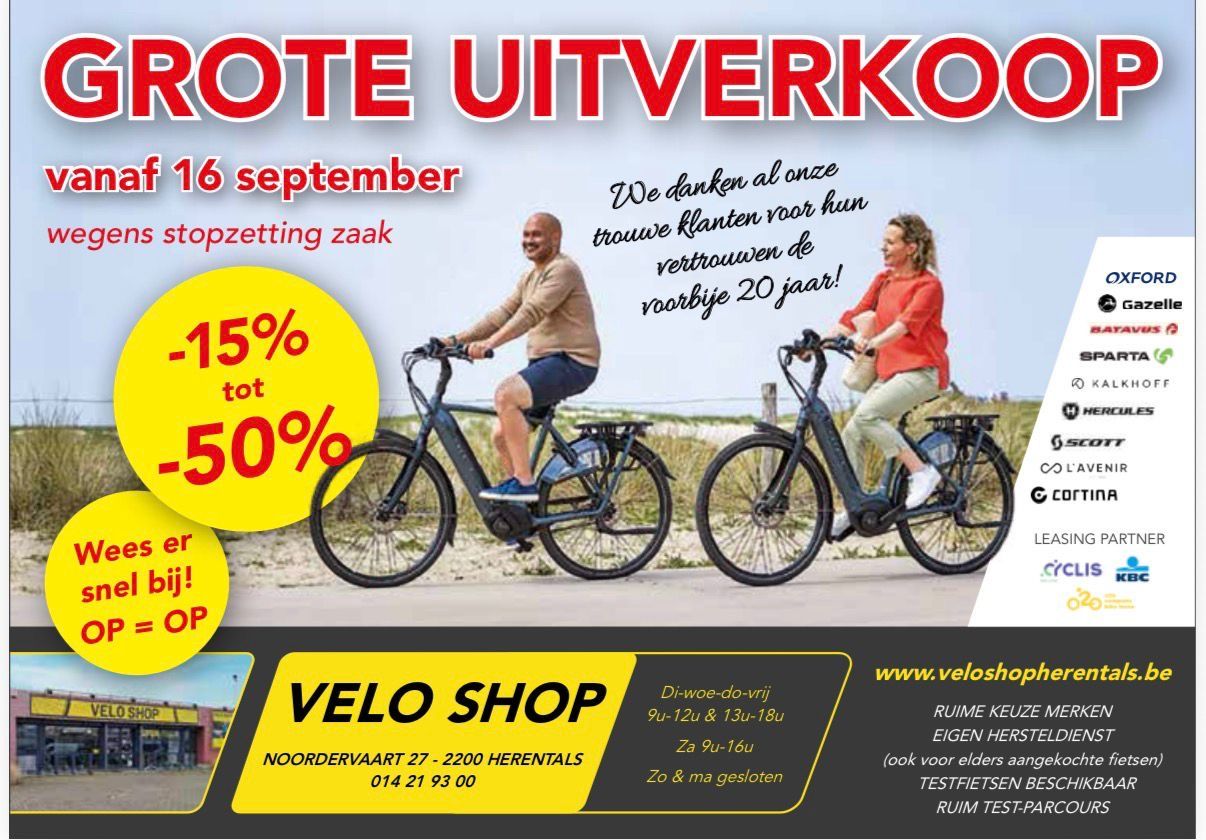 Grote uitverkoop
